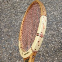ретро дървена тенис ракета , снимка 4 - Тенис - 41770297
