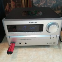 philips usb/cd/tuner/aux/iphone amplifier+колони 1402222015, снимка 10 - Аудиосистеми - 35789884