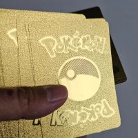 55 ЗЛАТНИ Pokemon карти Покемон, снимка 3 - Други - 41880753