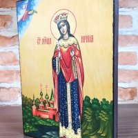 Икона на Света Ирина ikona sveta irina, снимка 3 - Икони - 34248919