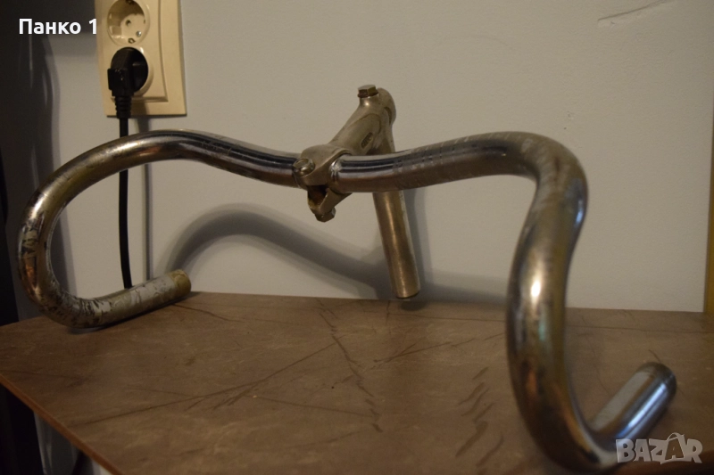 Ретро Шосейно Френско Кормило + Колче Pivo, 60те, 22.0мм, снимка 1