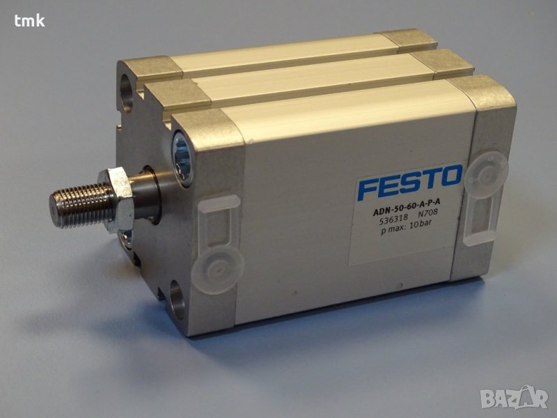 пневматичен цилиндър Festo ADN-50-60-A-P-A compact air cylinder, снимка 1