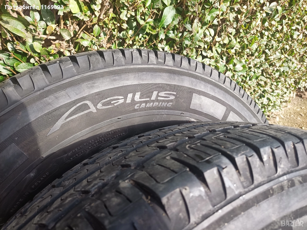 225/75/16CP Michelin Agillis camping, бус, кемпер, снимка 1