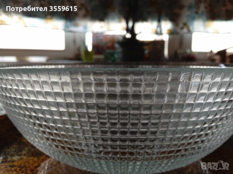 красива стъклена купа от Гърция, снимка 1