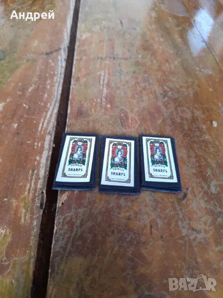 Стари игли за шиене Sharps Fienste, снимка 1