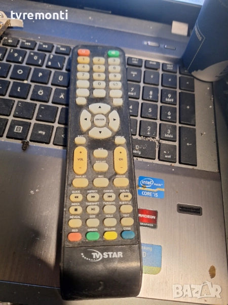 Original Дистанционно управление за телевизор TV STAR Модел LED24F2 , снимка 1