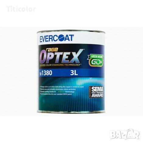 EVERCOAT 1380 Полиестерен кит Rage Optex – 3.000л, снимка 1