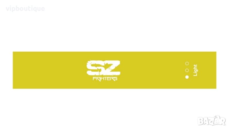 Тренировъчен ластик в кръг Жълт 1.5 - 3кг 25см, снимка 1