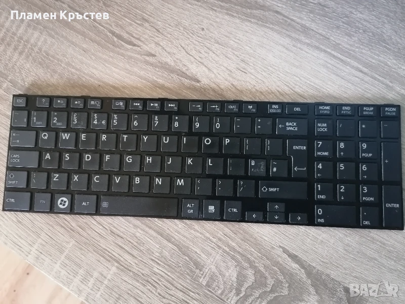 Клавиатура за лаптоп, съвместима с Toshiba P850 C850 C855 C870 A850 L850, снимка 1