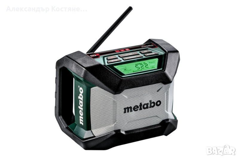 Акумулаторно радио Metabo R 12-18 BT, 12.0-18.0 V, без батерия и зарядно, снимка 1