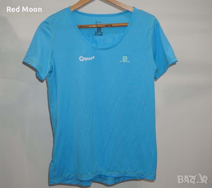 Дамска Спортна Тениска Salomon Born To Sweat Размер L, снимка 1