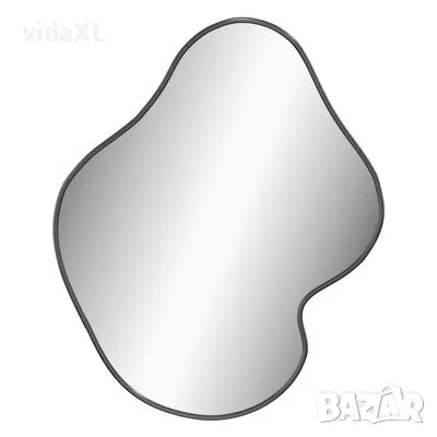 vidaXL Стенно огледало черно 60x50 см(SKU:348274), снимка 1