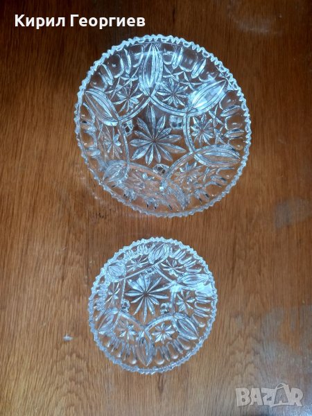 Кристални купи за ядки, бомбонниери, снимка 1