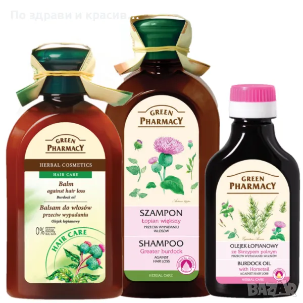 Билков комплект с репей против косопад, снимка 1