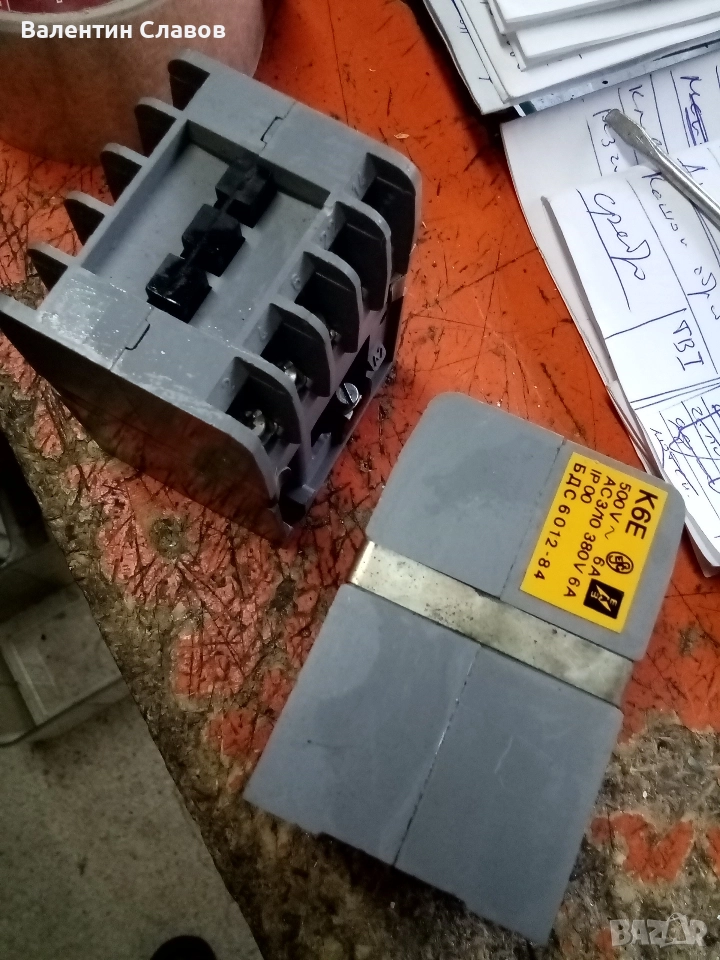 Контактори К6Е, снимка 1