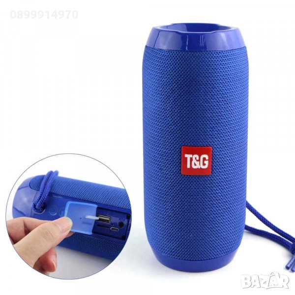 Bluetooth Тонколонка T& G TG-117 , снимка 1