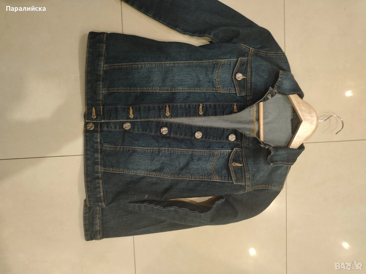 дънковото яке 140/146, снимка 1