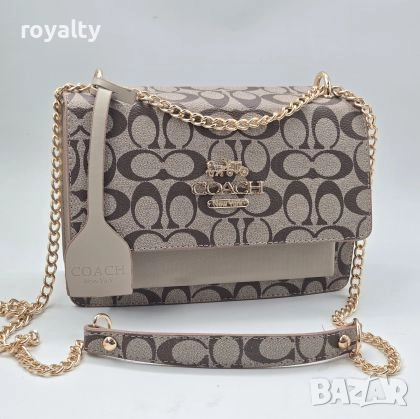 Coach Дамска Кожена Чанта , снимка 1