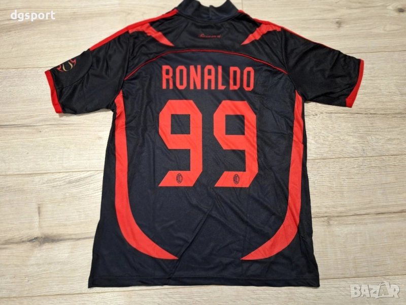 Футболна фланелка на Милан #Роналдо Феномена #99#ретро модел сезон 2007/2007!, снимка 1