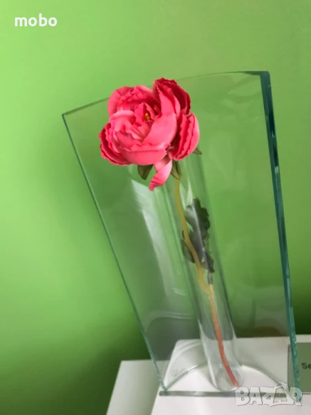 Стъклена ваза , марка PHILIPPI / Германия. , снимка 1