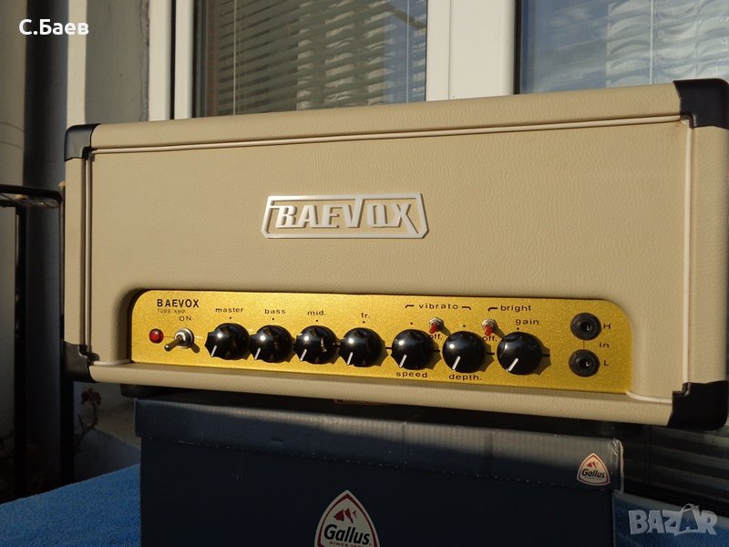 BAEVOX - лампова китарна глава 40 вата./tube amp., снимка 1