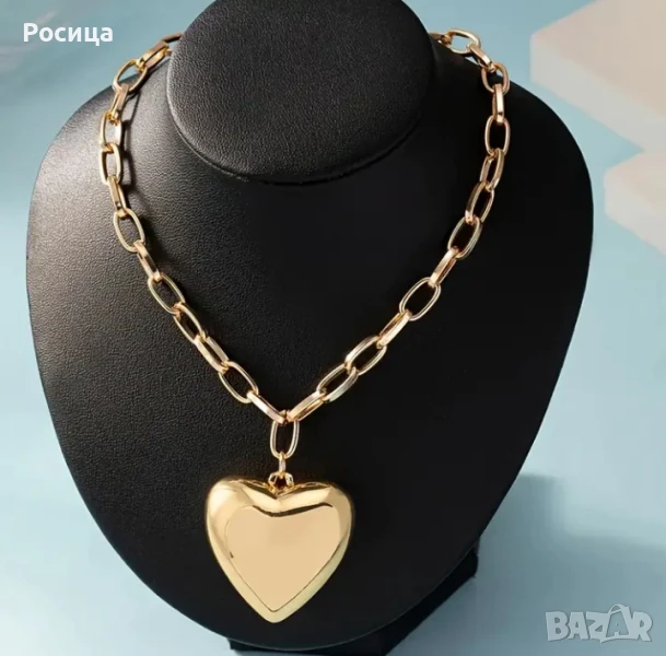 Дамско колие в златисто , снимка 1