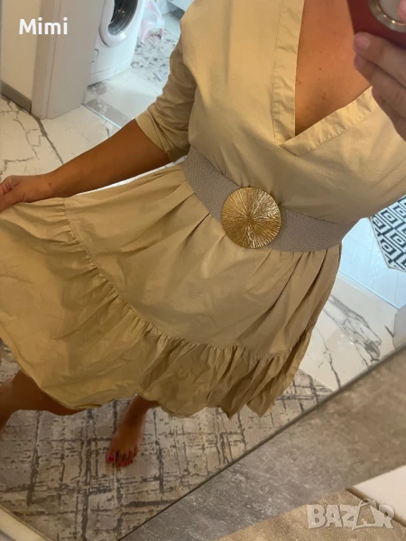 Миди рокля на Object M/L, снимка 1