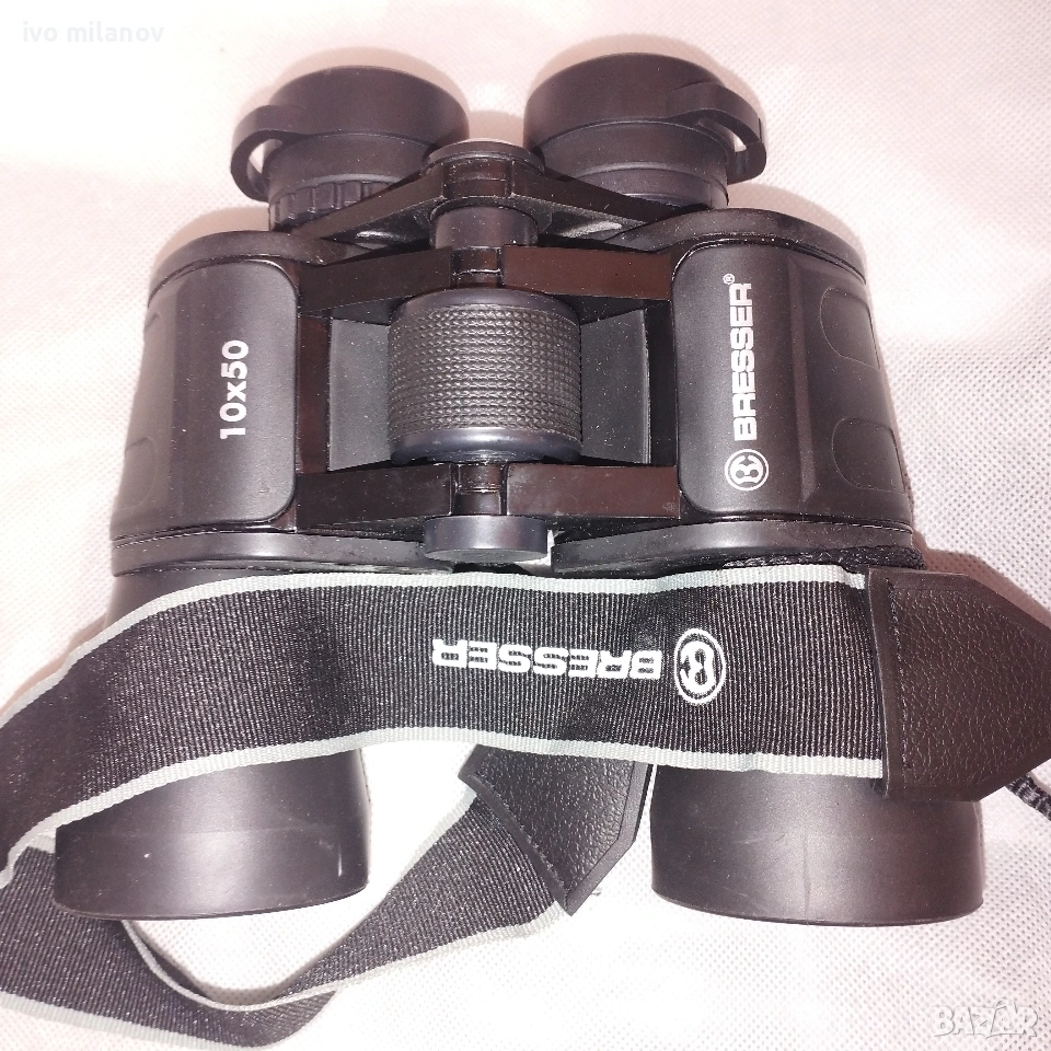 BRESER 10x50 гумиран топ състояние , снимка 1
