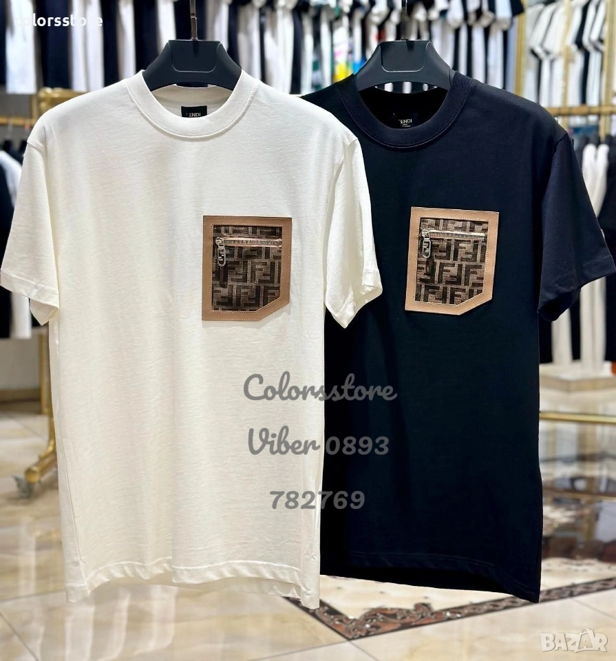Мъжка тениска Fendi -VL34B, снимка 1