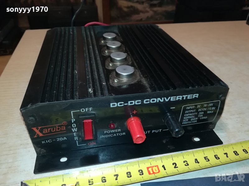 DC-DC CONVERTER С ТРАНЗОВЕ 2N3055 2008231224, снимка 1