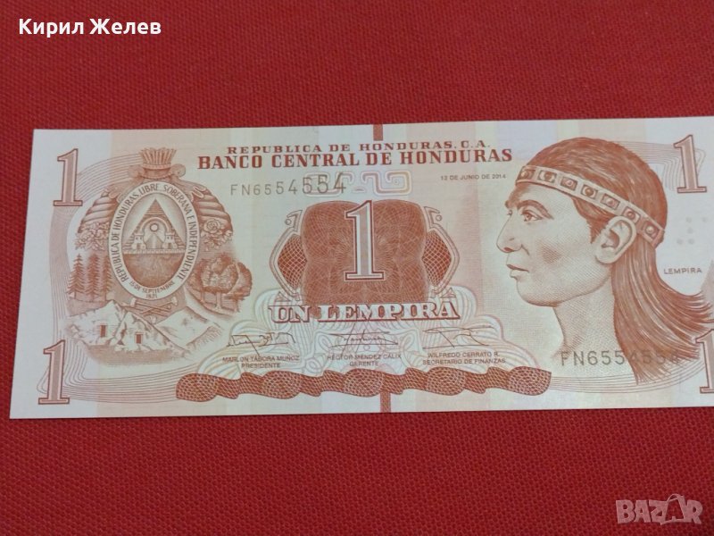 БАНКНОТА ХОНДУРАС ПЕРФЕКТНО СЪСТОЯНИЕ РЯДКА МНОГО КРАСИВА ЗА КОЛЕКЦИОНЕРИ 36744, снимка 1