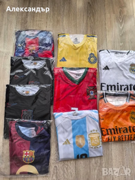 Футболни фланелки екипи с номера Ямин Ямал Мбапе Белингам ХАЛАНД Леброн Джеймс , снимка 1