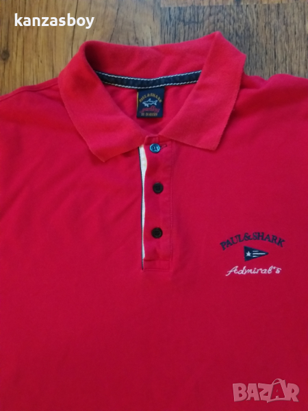 PAUL & SHARK - страхотна мъжка тениска 2ХЛ, снимка 1