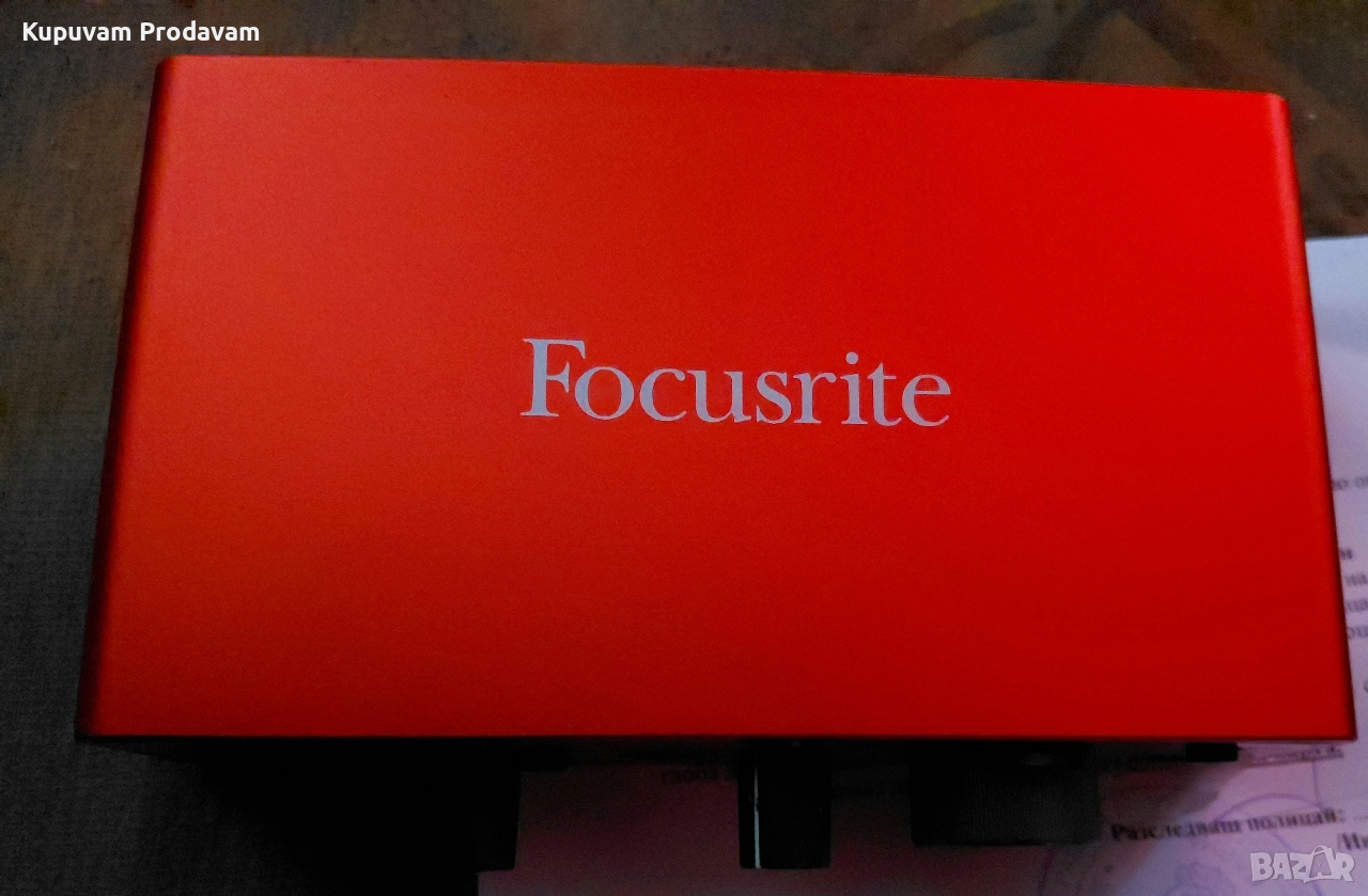 Focusrite scarled solo 3th gen , снимка 1