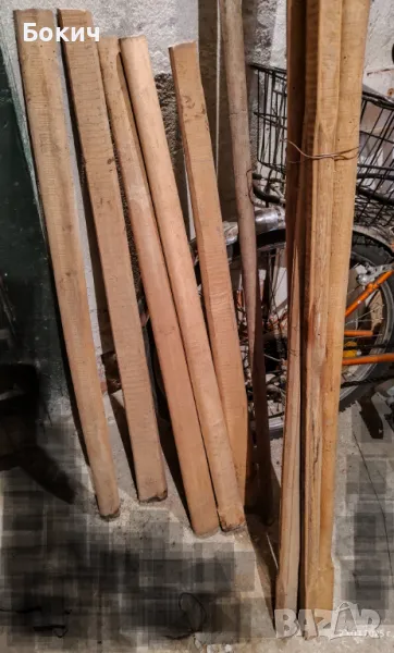 Дървени дръжки за кирки и мотики, дълги 100 и 110 см, снимка 1