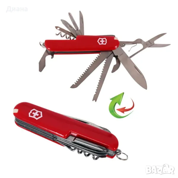 12 в 1 Сгъваем джобен нож – мултифункционален, снимка 1