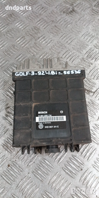 Компютър VW Golf 3 1.8i 1992г. 0261200714 1H0907311C , снимка 1
