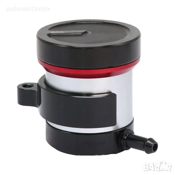 Резервоар за спирачна течност на мотоциклет, Черно и сиво, снимка 1