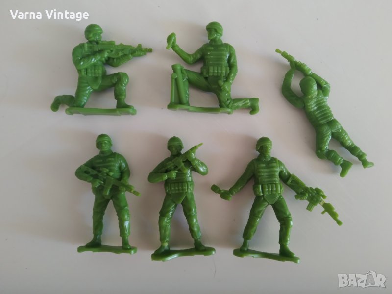 Войници. Модерна армия. (светлозелени). 6 бр., снимка 1
