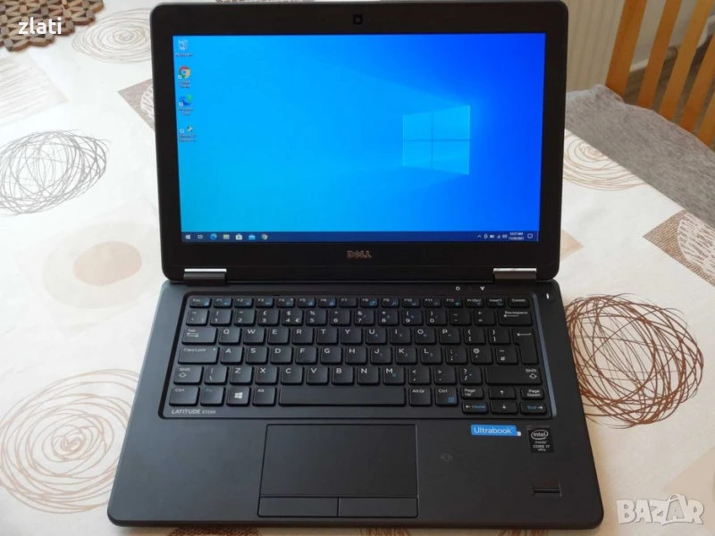 Лаптоп DELL Latitude E7250 i7-5600U 2.5GHz/RAM 16GB /SSD 128GB/12.5", снимка 1