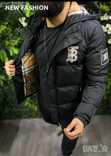 Мъжко Зимно Яке ✨ Burberry , снимка 1