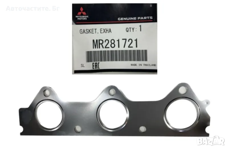 Гарнитура изпускателен колектор МИТСУБИШИ ЕКЛИПС ПАДЖЕРО MITSUBISHI ECLIPSE PAJERO MR281721 OEM , снимка 1