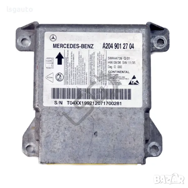 AIRBAG модул Mercedes-Benz C-Class 204 (W/S/C) 2007-2014 ID: 145556, снимка 1