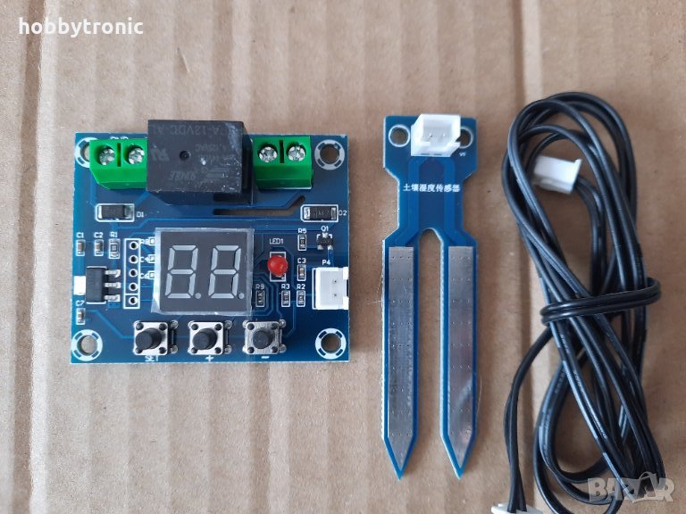 Цифров регулатор на влажност в почвата , снимка 1