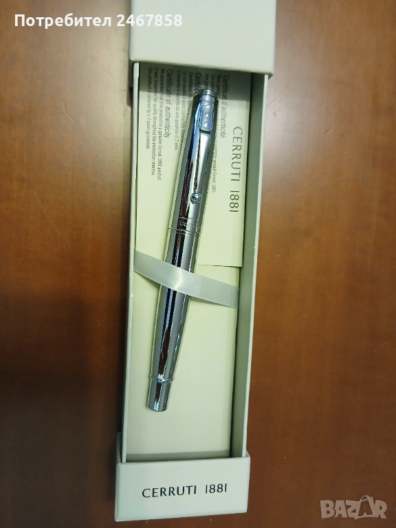Писалка Cerruti 1881, снимка 1