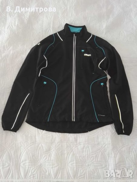 Тънко спортно дамско яке/горнище Craft, размер S/M, снимка 1