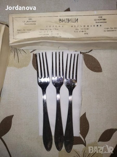 Големи неръждаеми вилици 50-100 броя, снимка 1