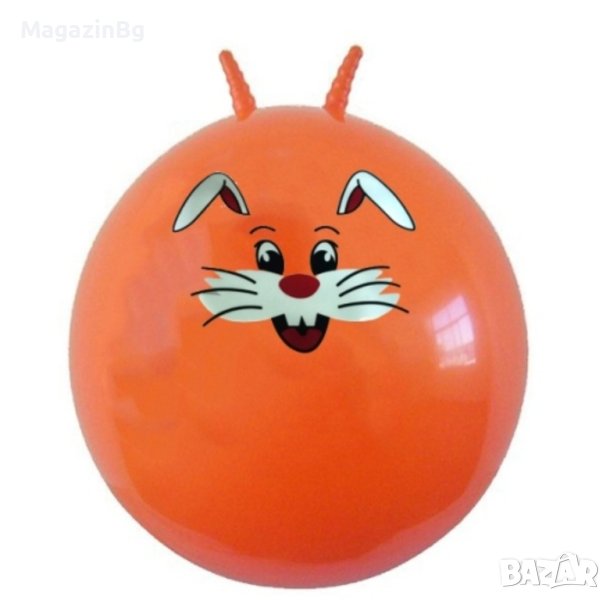 Топка за скачане хоп - хоп, 60 см, С уши, снимка 1