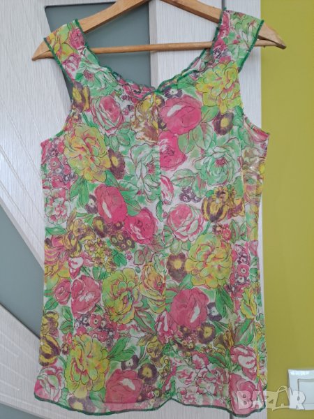 Дамска лятна блуза Roska нова, тънка размер М-L шарена, снимка 1