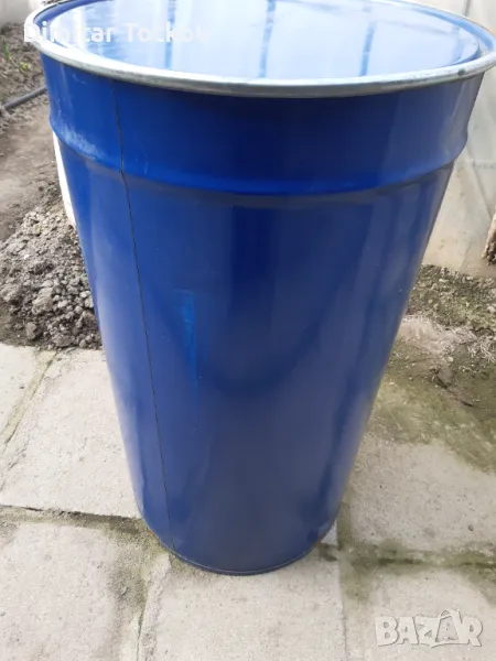 Метален варели 220литра за фуражй, снимка 1